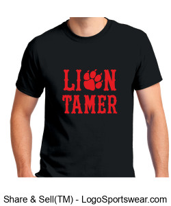 You're a Lion Tamer! Black Design Zoom