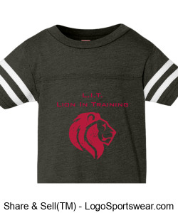 Lion in Training - bodysuit Design Zoom